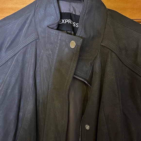 Express Minus the Leather Suede Jacket - Picture 5 of 11